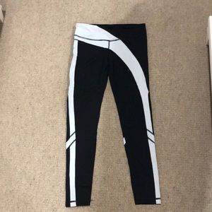 Vimmia leggings - black/white full length
